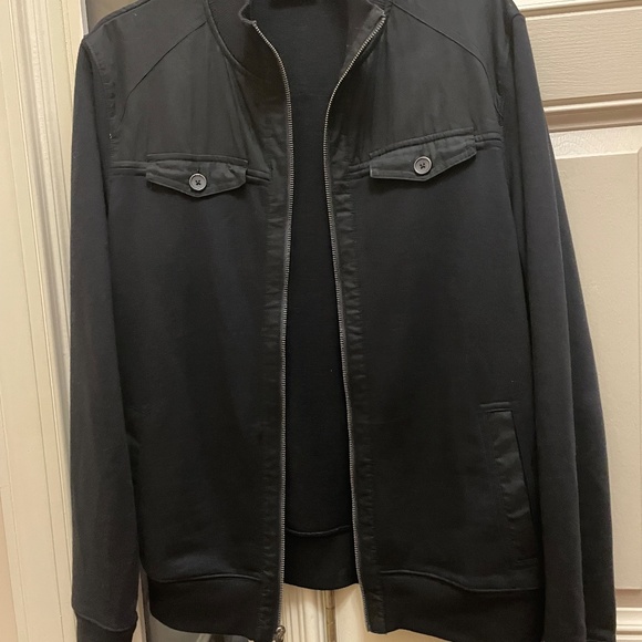 Excellent Like New Condition Mens Black Marc Anthony Lightweight lined Jacket - Picture 5 of 11